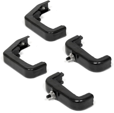 Radiator Mounts, For Aluminum Radiator (set of 4)Black