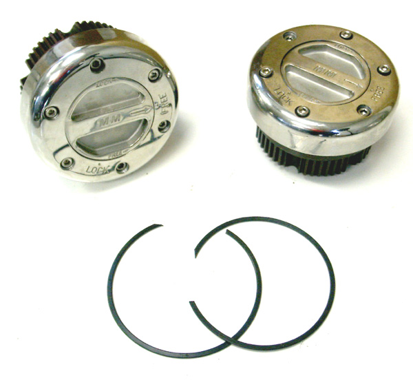 D60 & D50 Milemarker Supreme Stainless Steel Hubs 30 Spline