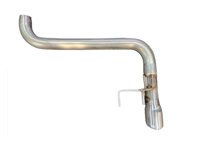 MRT 2021+ Bronco King of the Hill Exhaust System, Axle Back Single Tip