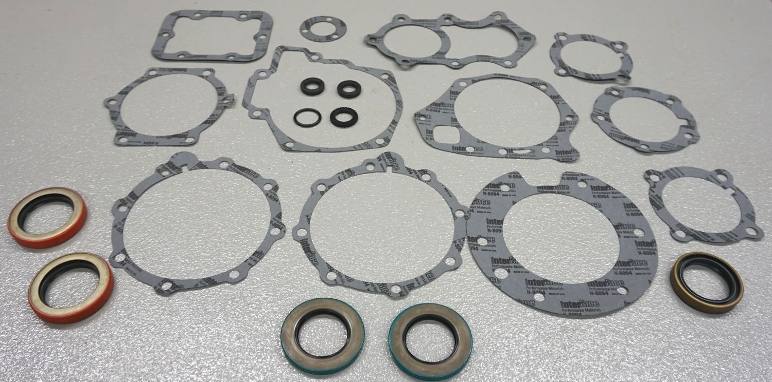 Complete Bearing & Seal Rebuild Kit For Ford Truck NP205 Transfer Case (Married, 1971-1989)