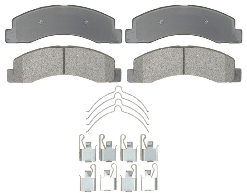 Super Duty Front Brake Pads,Semi-Metallic