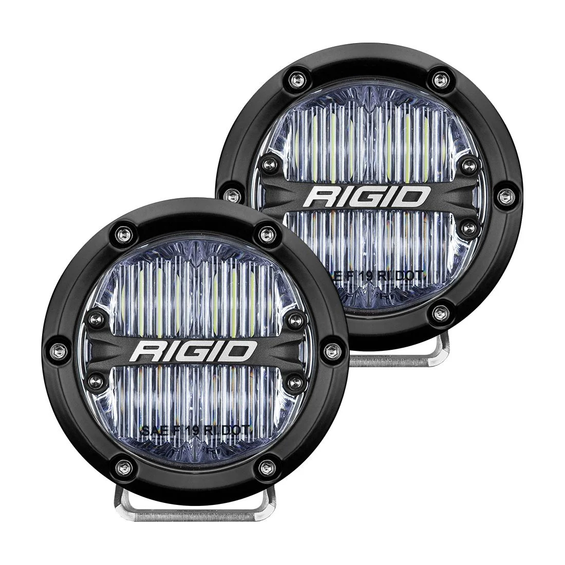 360-Series 4 Inch SAE J583 Fog Light PAIR