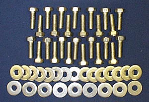 Door Hinge, Indented Hex Kit 66-77 (Both Doors)