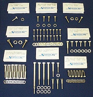 V-8 Indented Hex Bolt Kit 66-77 (289, 302)