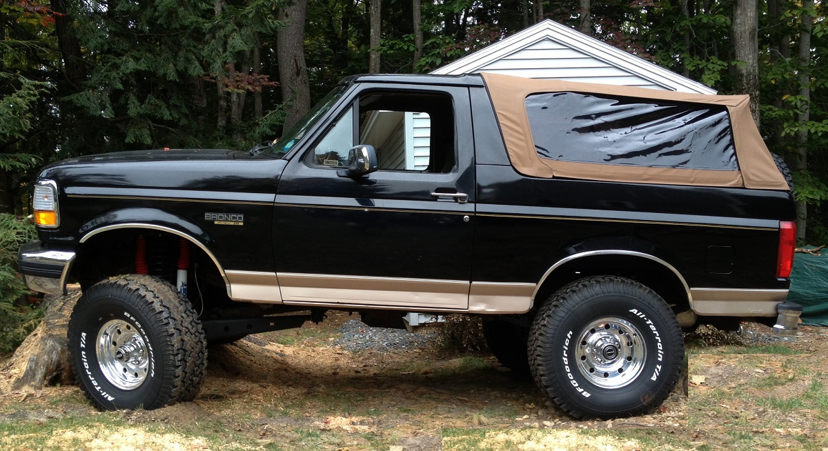 Convertible tops for ford bronco 96