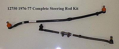 Steering Rod Kit, Complete, 1976 - 77 Bronco