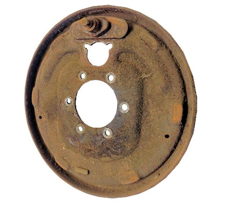 Backing Plate Left, 66-71 1/2,  Dana 30