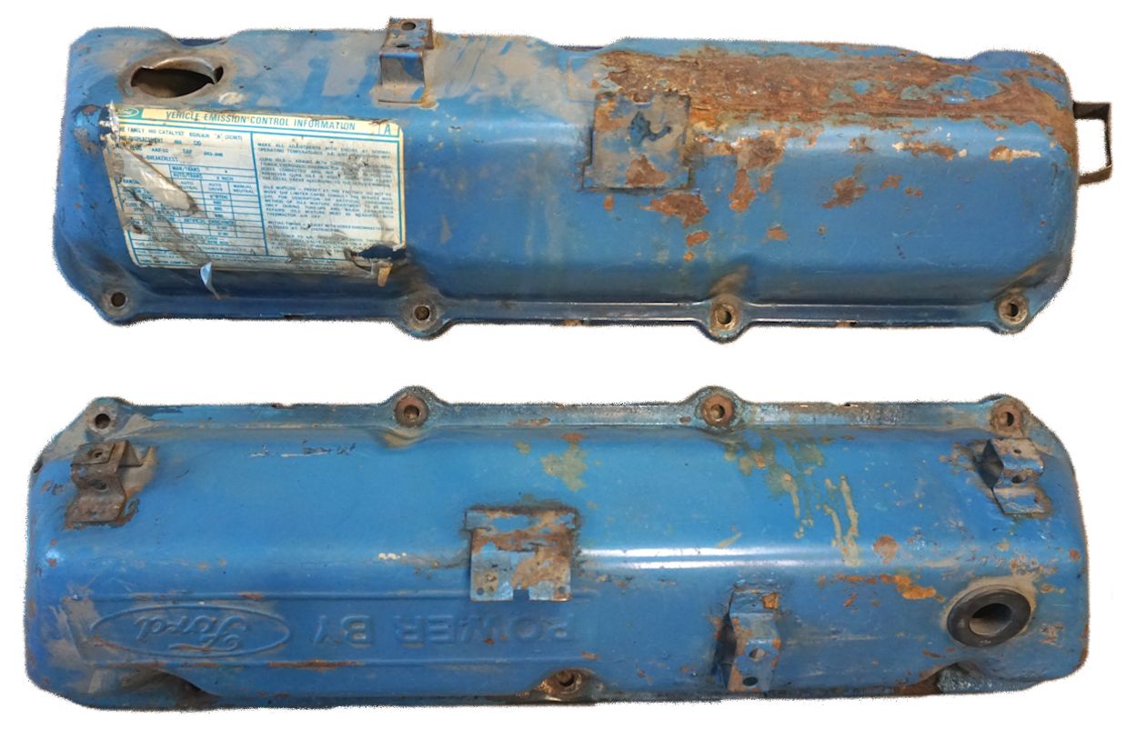 429/460 Chrome Valve Covers