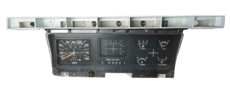 1980-86 Ford Bronco/F-Series Speedometer Instrument Cluster Diesel Auto