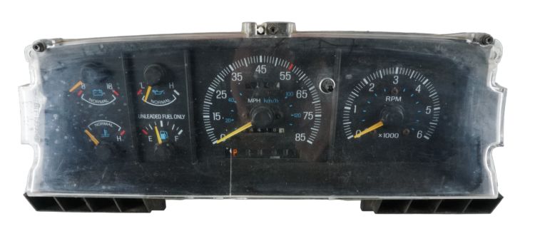 1987-91 Ford Bronco/F-Series Speedometer Instrument Cluster With Tac Auto Trans