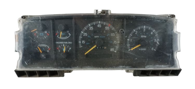 1980-86 Ford Bronco/F-Series Speedometer Instrument Cluster Gas Man