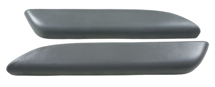 1992-97 Ford F-Series  Rear Seat Armrests Extended Cab Opal Grey