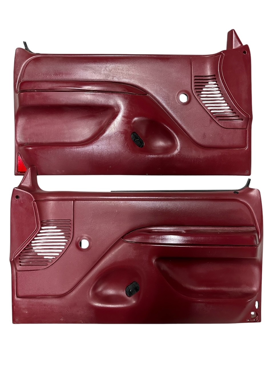 1992-97 Ford Bronco/F-Series OEM Door Panels Ruby Red XL