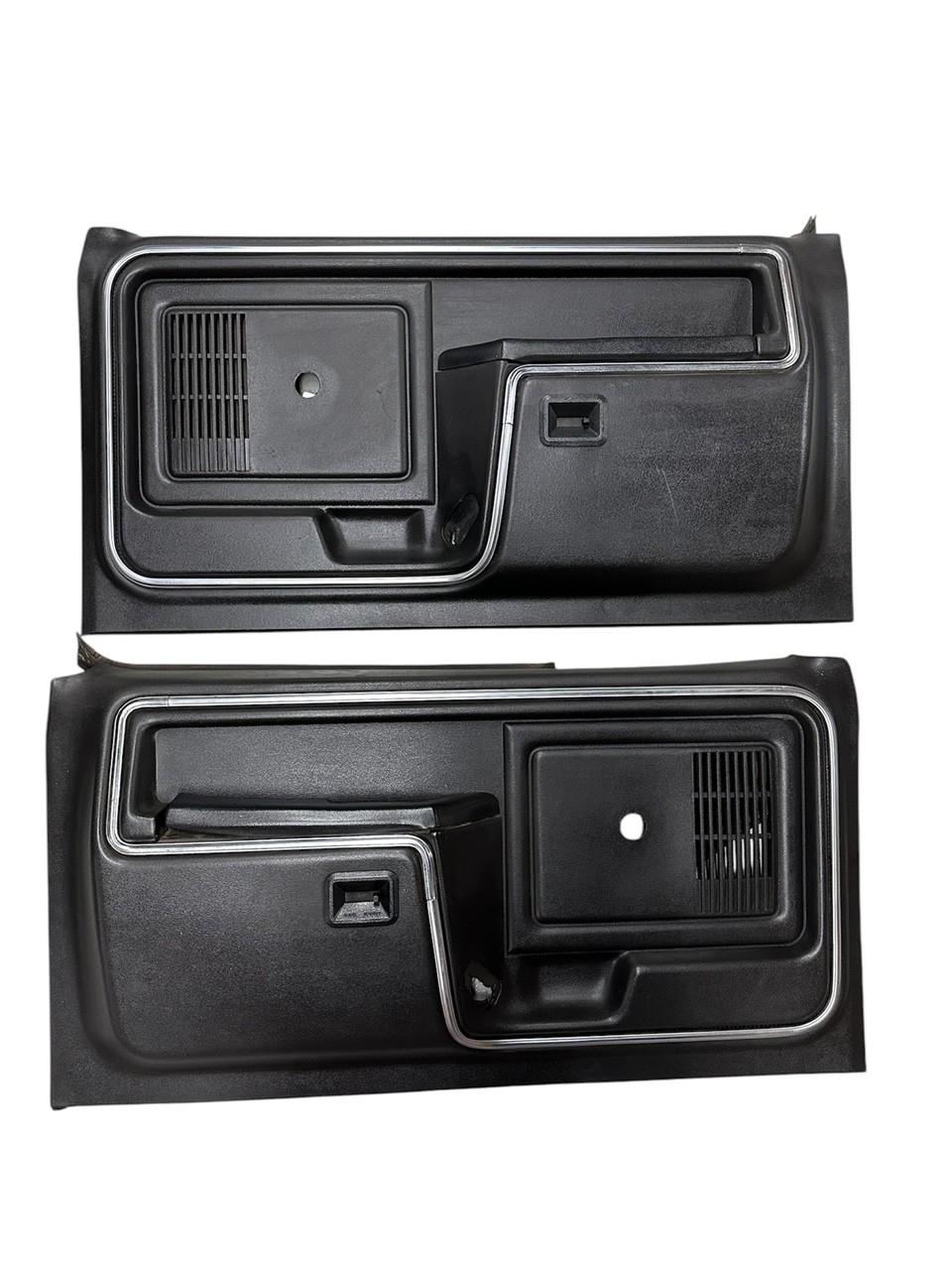 80-86 Black XLT Door Panels Slide Lock