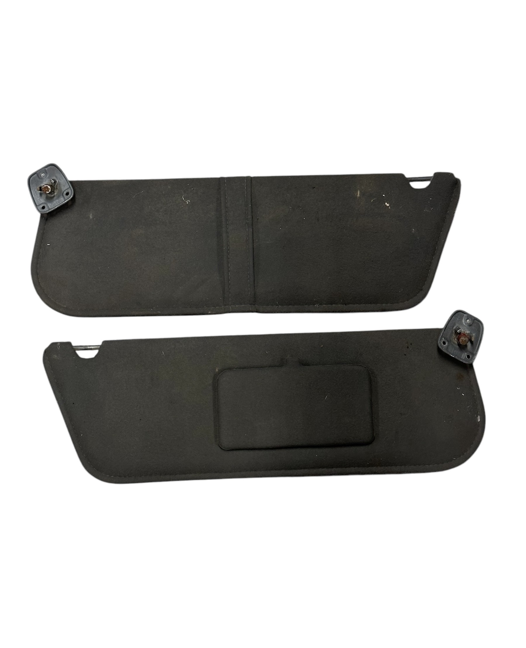 1987-97 Ford Bronco/F-Series Dark Charcoal Sun Visor Cloth Set