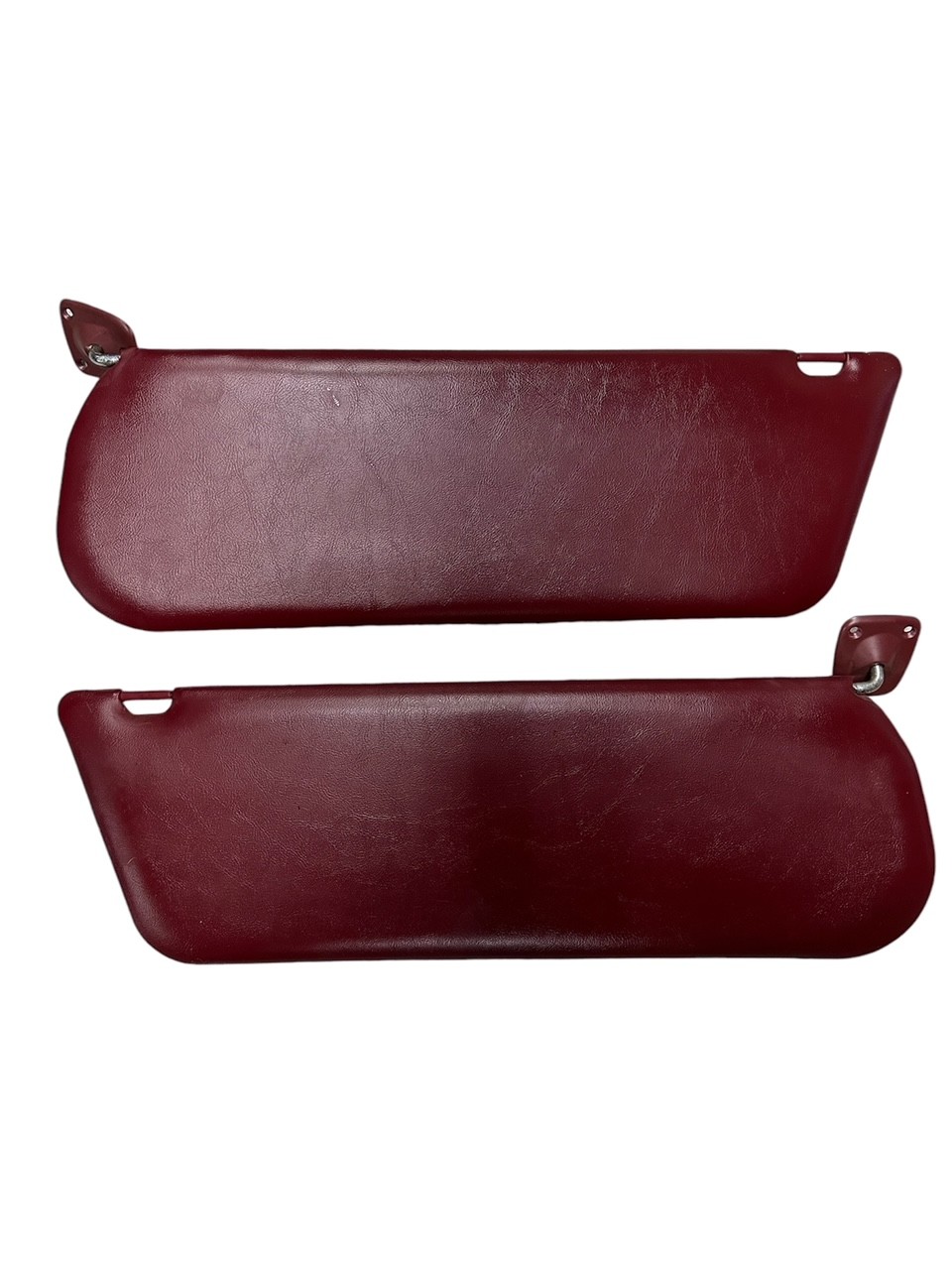 1987-97 Ford Bronco/F-Series Scarlett Red Sun Visor Vinyl Set