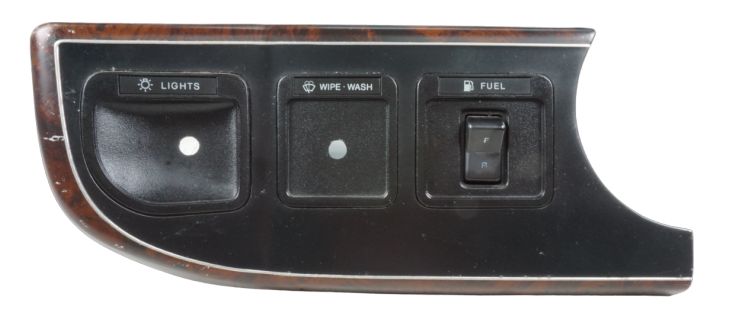 1987-91 Ford Bronco/F-Series Drivers Lower Dash  Bezel Woodgrain