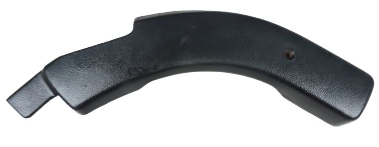 1987-97 Ford Bronco/F-Series Truck Drivers Bench  Front Side Trim Panel Black Smooth Finish