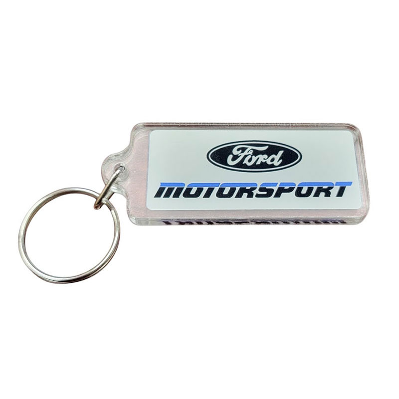Acrylic Ford Motorsport Key Chain