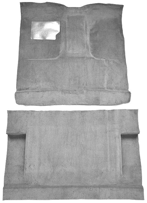 73-79 Complete Vinyl Floor Cover, Crew Cab 4x4 Pick-Up