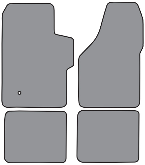 1999-07 Ford Super Duty Floor Mat Kit - 4 Piece - Premium Essex