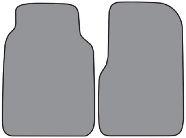 1967-86 Ford Fseries Truck 2 Piece CUTPILE Carpeted Floor Mat Set
