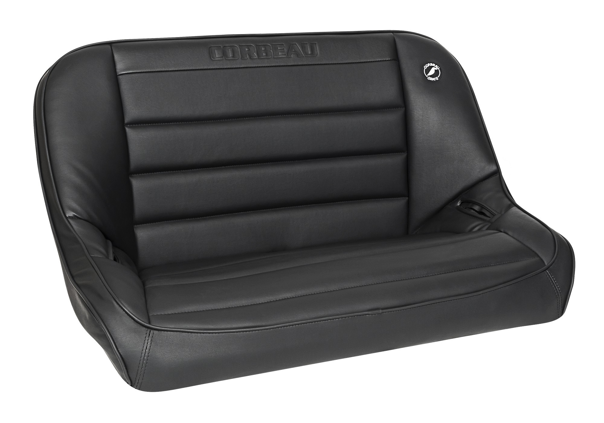 Corbeau Baja SS Bench, Black Vinyl 36