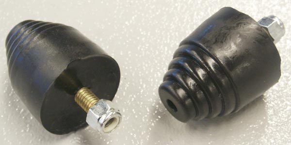 1983-97 Ford Bronco ll & Ranger Bump Stops Front 2 Inch Black Pair