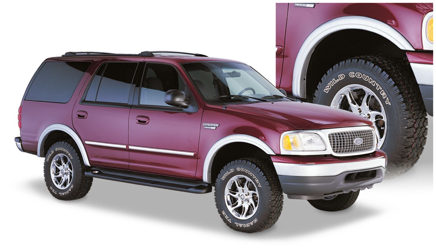 97-02 Expedition Bushwacker Street Flares