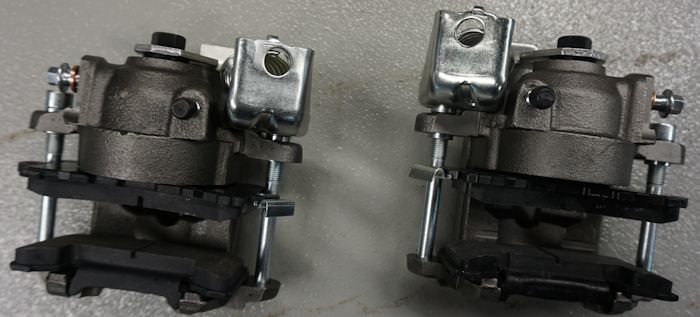 Ford 9 & Ford 8.8 Rear Disc Brake Conversion Calipers With Parking Brakes