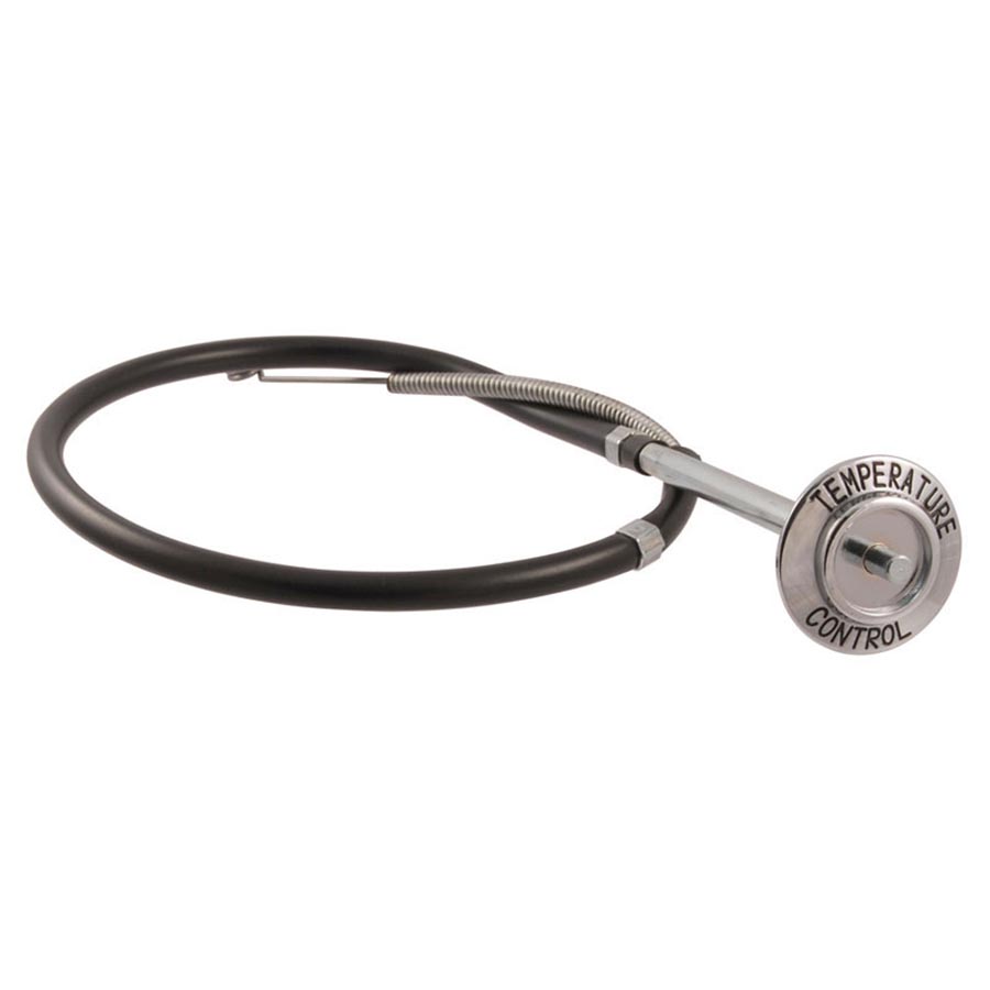 1967-1972 Ford Bronco Heater Temperature Control Bezel & Cable