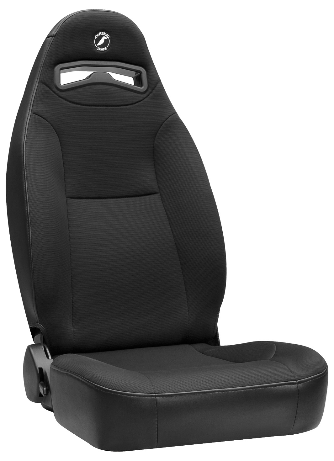 Corbeau Moab Seat,Black Vinyl/Cloth,PAIR