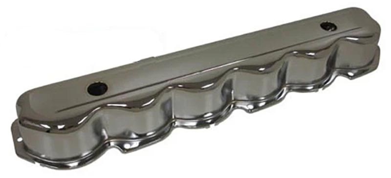 Ford 240-300 Inline 6 Cylinder Steel Valve Cover - Chrome