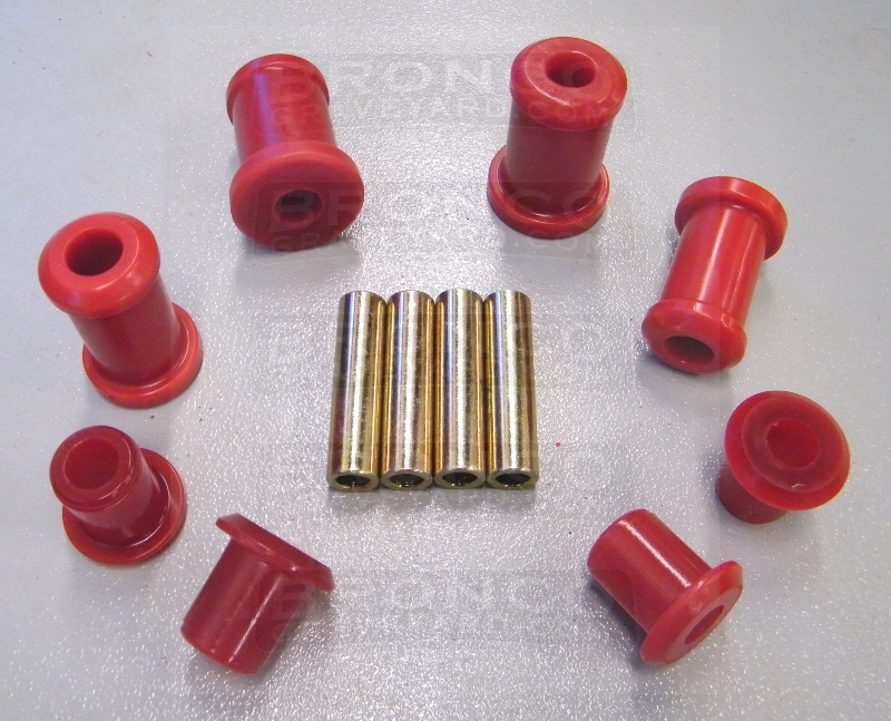 1997-03 F150 Front Control Arm Bushing Set Red Poly