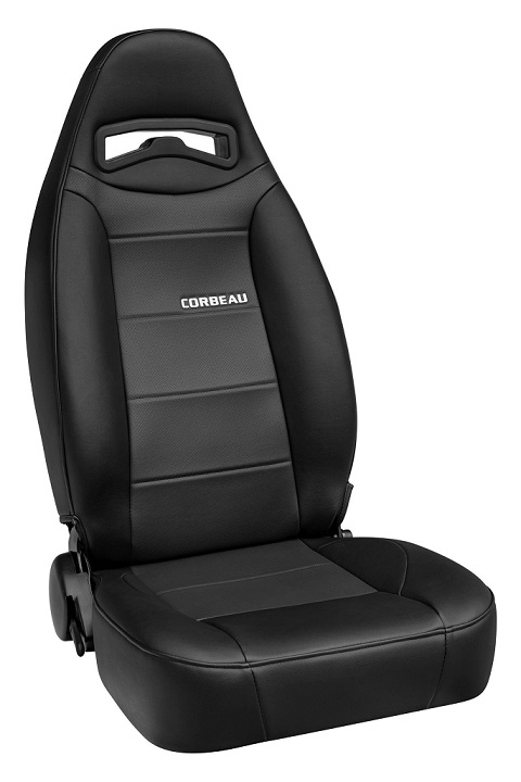 Corbeau Moab Seat,Black Vinyl,PAIR