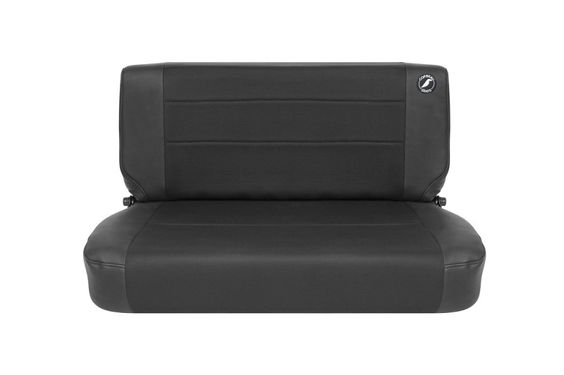 Corbeau Safari Rear, Black Vinyl/Cloth