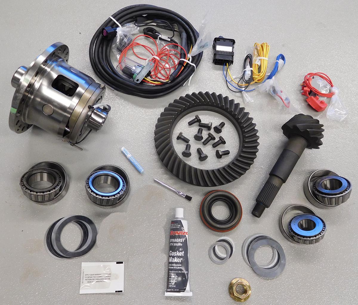 D44 High Pinion Rebuild Kit with Eaton E Locker