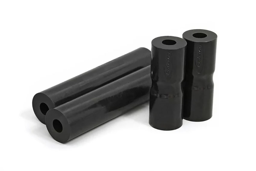 Daystar Polyurethane Roller Fairlead Rope Rollers For Synthetic Winch Rope - Black