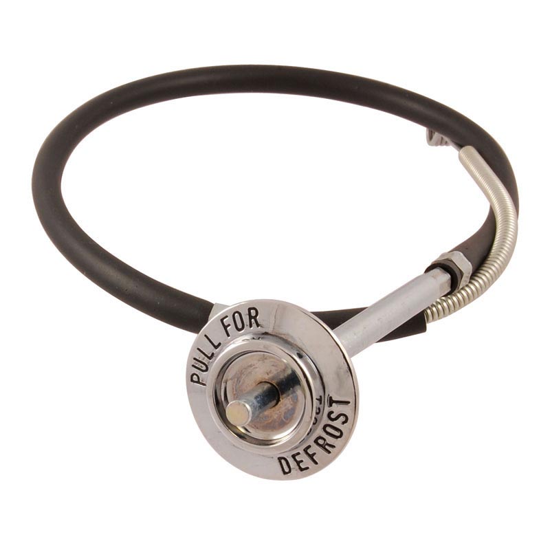 1967-1972 Ford Bronco Defrost Control Cable & Bezel