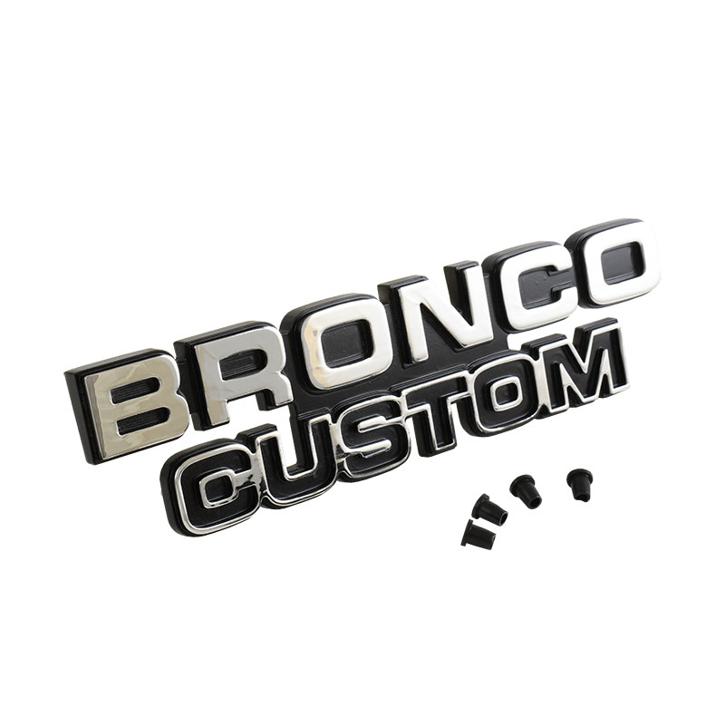 1978-1979 Ford Bronco Custom Cowl Side Emblem