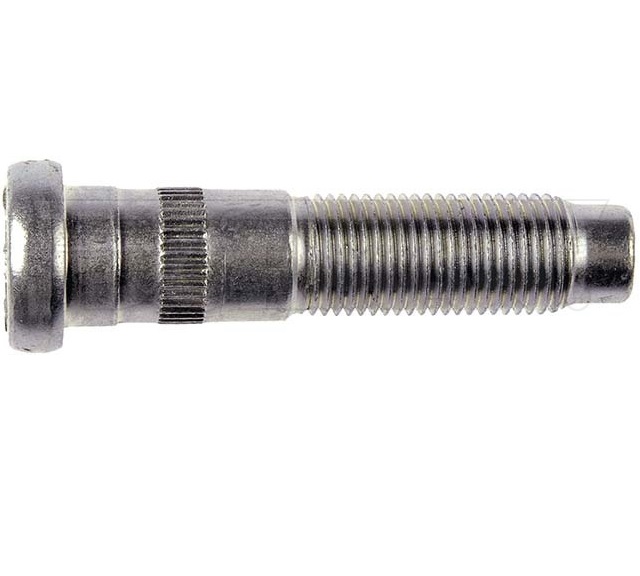 D60 Serrated Wheel Stud - 9/16-18 x 2 5/8