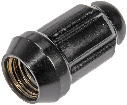 Black Lug Nut Kit, Set of 20 with Socket