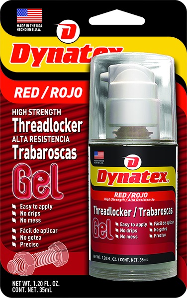 DYNATEX� Red Super High Strength Threadlocker Gel