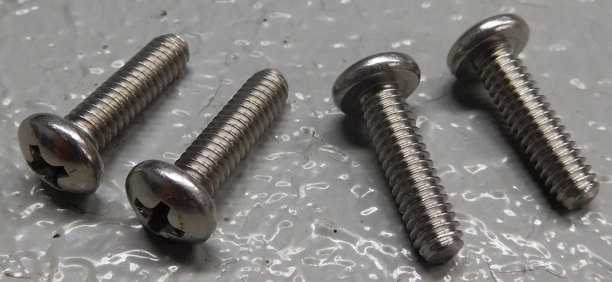 Park Light Lens Screws 66-77 (Two Lights)