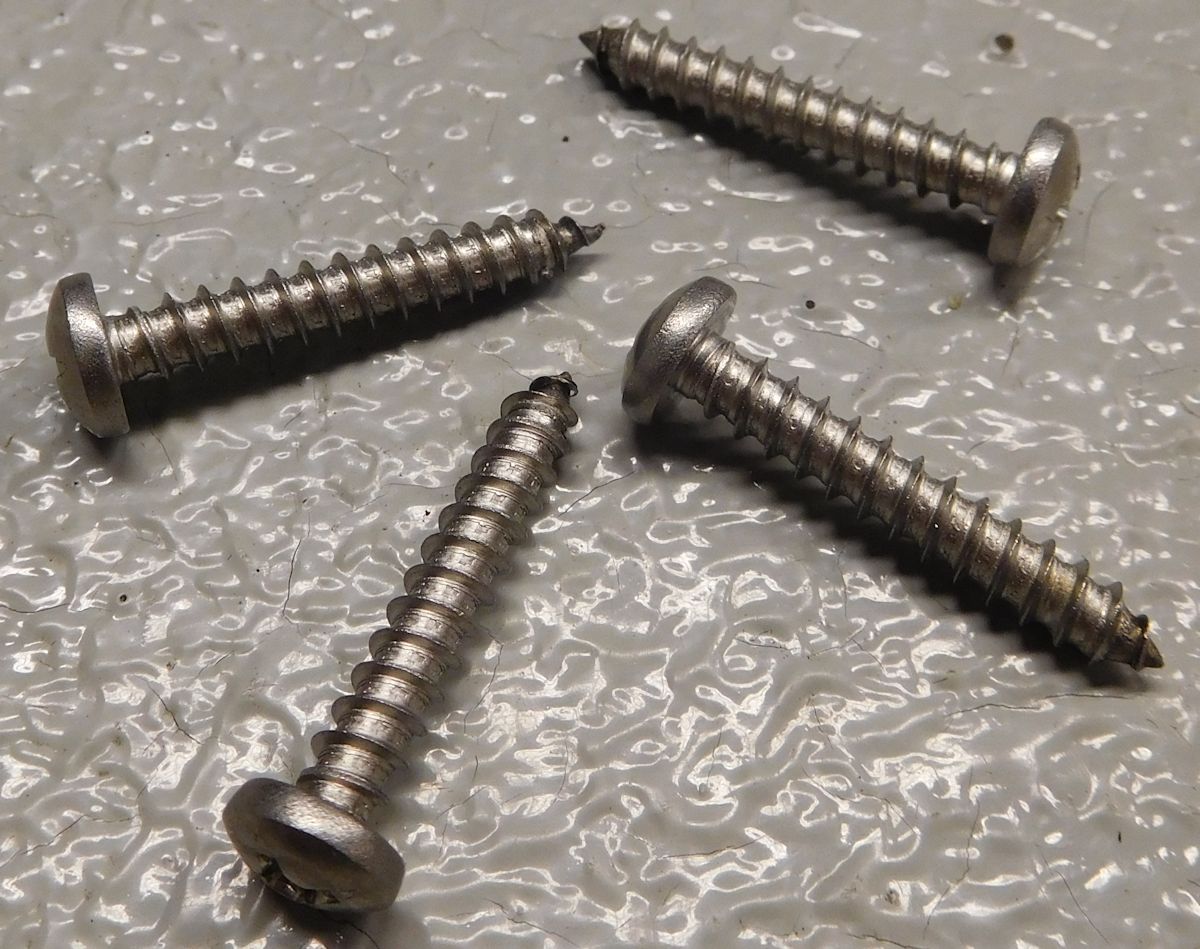 Sunvisor Screws, Electric 66-77 (Does Both Visors)