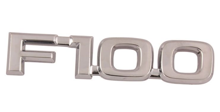 1980-1981 Ford F-Series Truck F100 Fender Nameplate