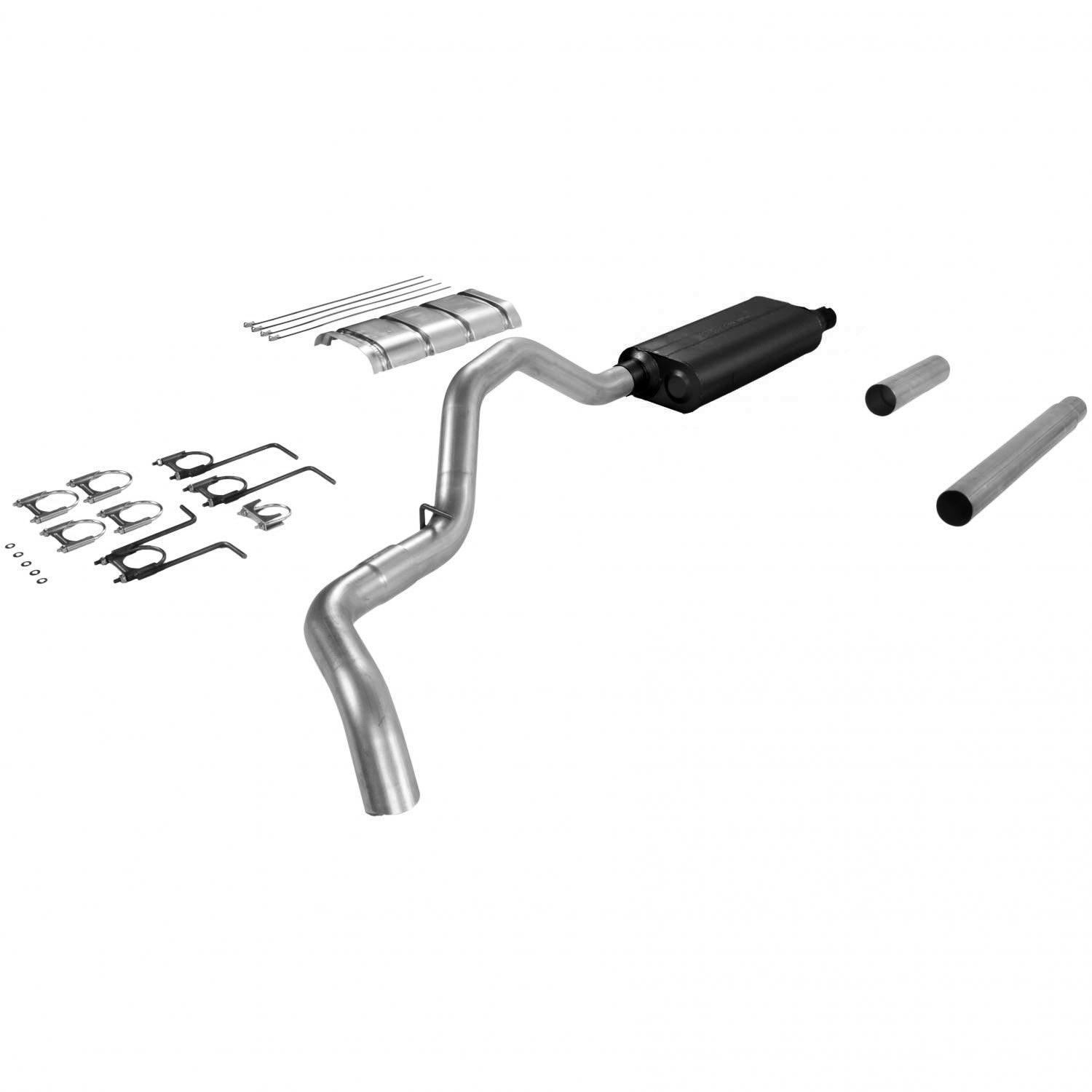 1987-93 F250 & F350 Flowmaster Force II Cat-Back Exhaust System