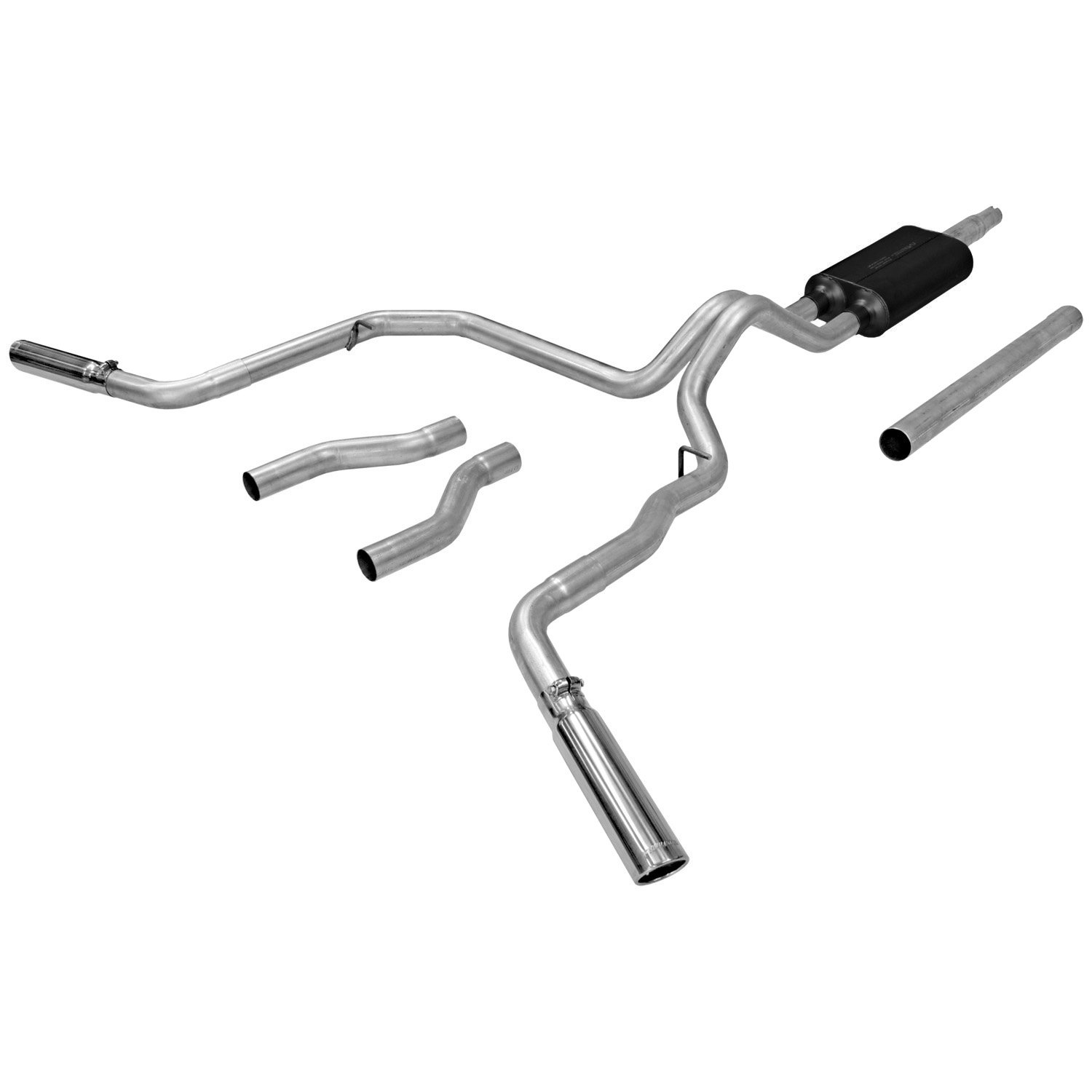 87-96 F150 Flowmaster American Thunder Cat-Back Exhaust System