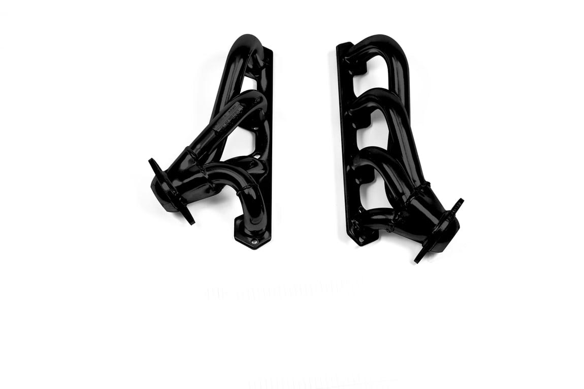 87-95 5.0L Flowtech Shorty Headers, Black