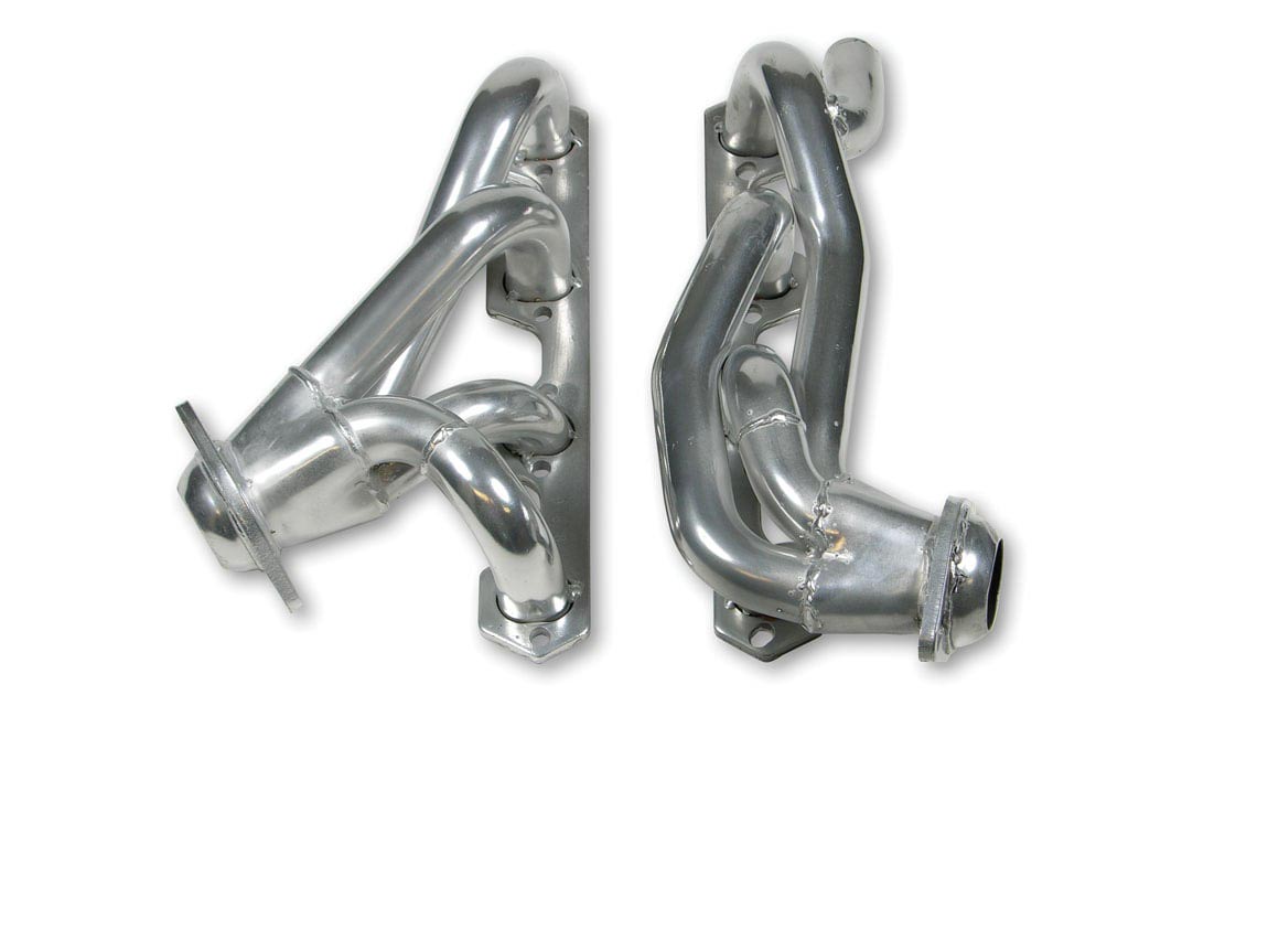 86-95 5.8L Flowtech Shorty Headers, Ceramic Coated